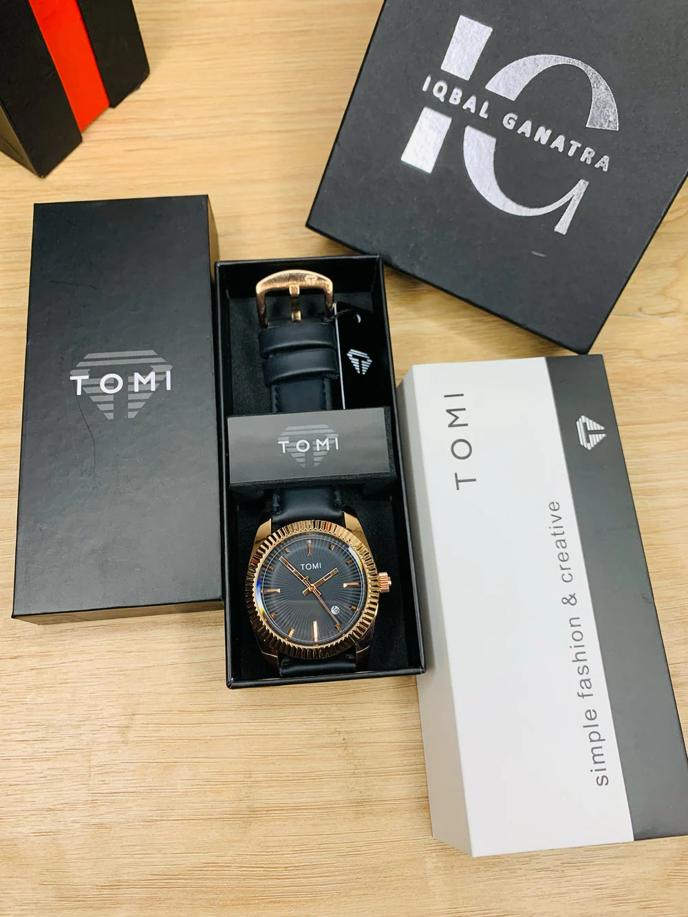 Imported Engraved Model (Two Tone Black)