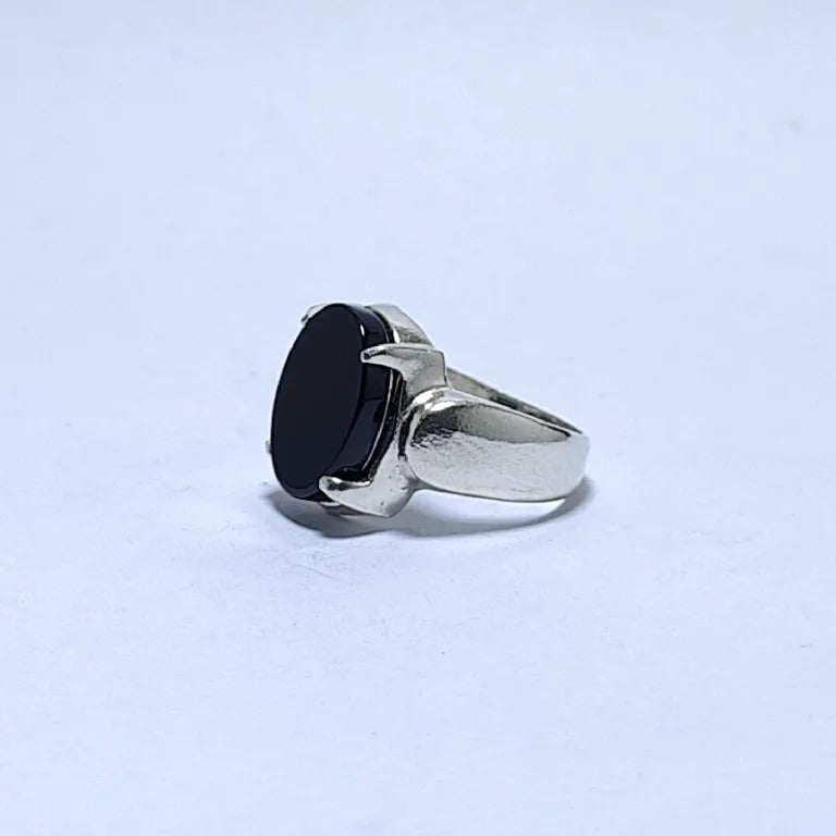 Real Aqeeq Silver (Chandi) Ring