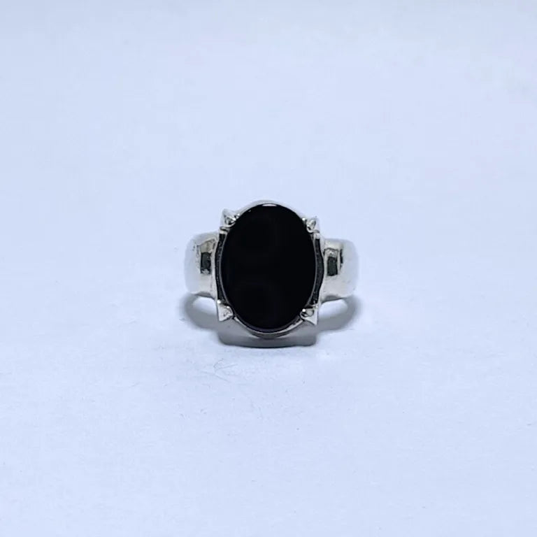 Real Aqeeq Silver (Chandi) Ring