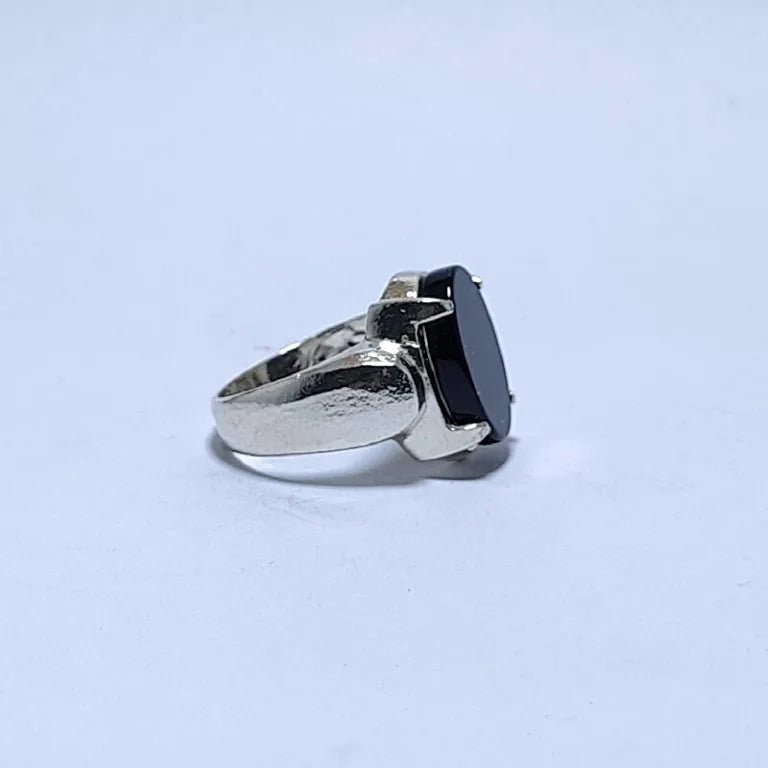 Real Aqeeq Silver (Chandi) Ring