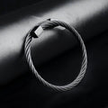 Black Metallic Bangle