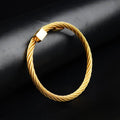 Golden Metallic Bangle